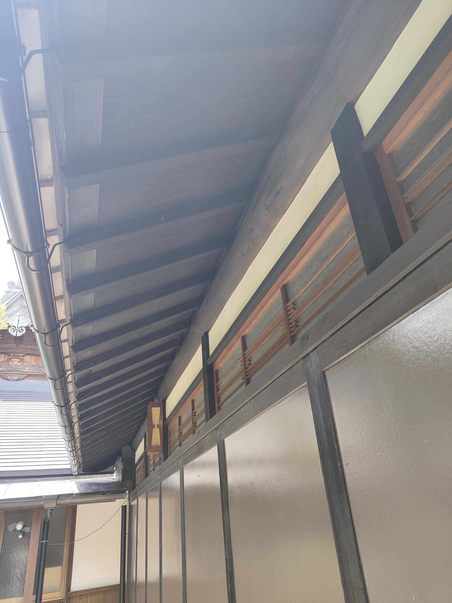 大津市　常◯寺様　木部の塗装工事